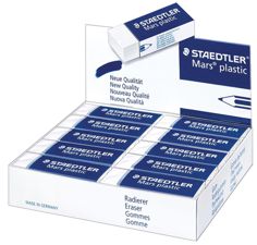 Scatola 20 gomme Mars Plastic Staedtler